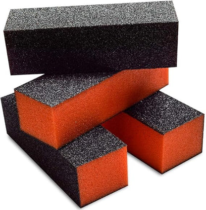 Black & Orange Block Buffer 10PK